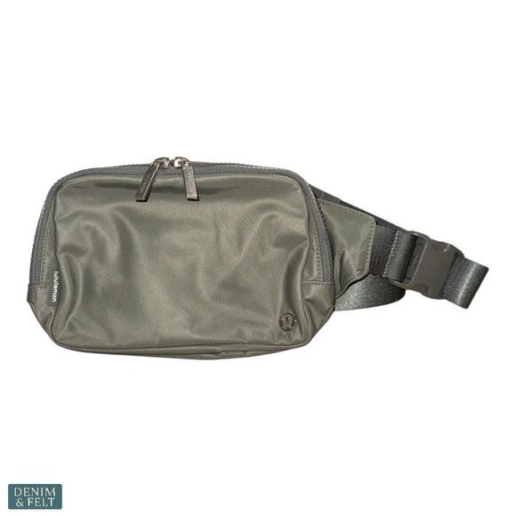 Lululemon Everywhere Belt Bag 1L 2L Utility Green Crossbody Fanny Pack NEW - Picture 8 of 13